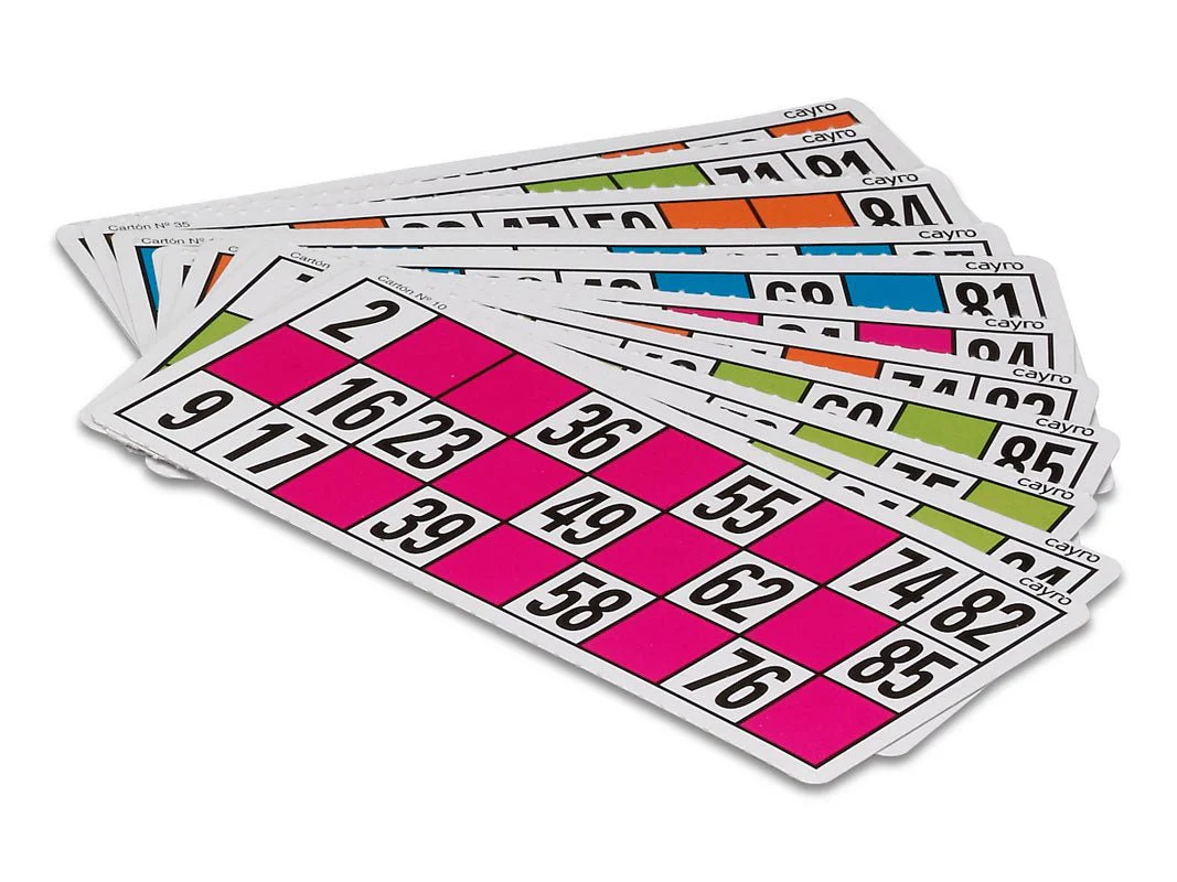 48 cartons de loto
