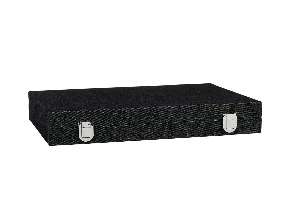 Backgammon Hector Saxe - Jean's Noir / Fonds Noir - Grand - Image 4