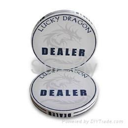 Bouton dealer Céramique - Lucky Dragon