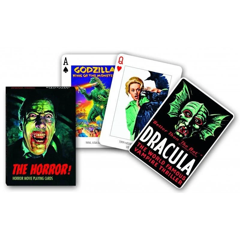 Cartes à jouer - Horror movies