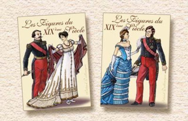 Cartes DUSSERRE - Figures du 19e siècle