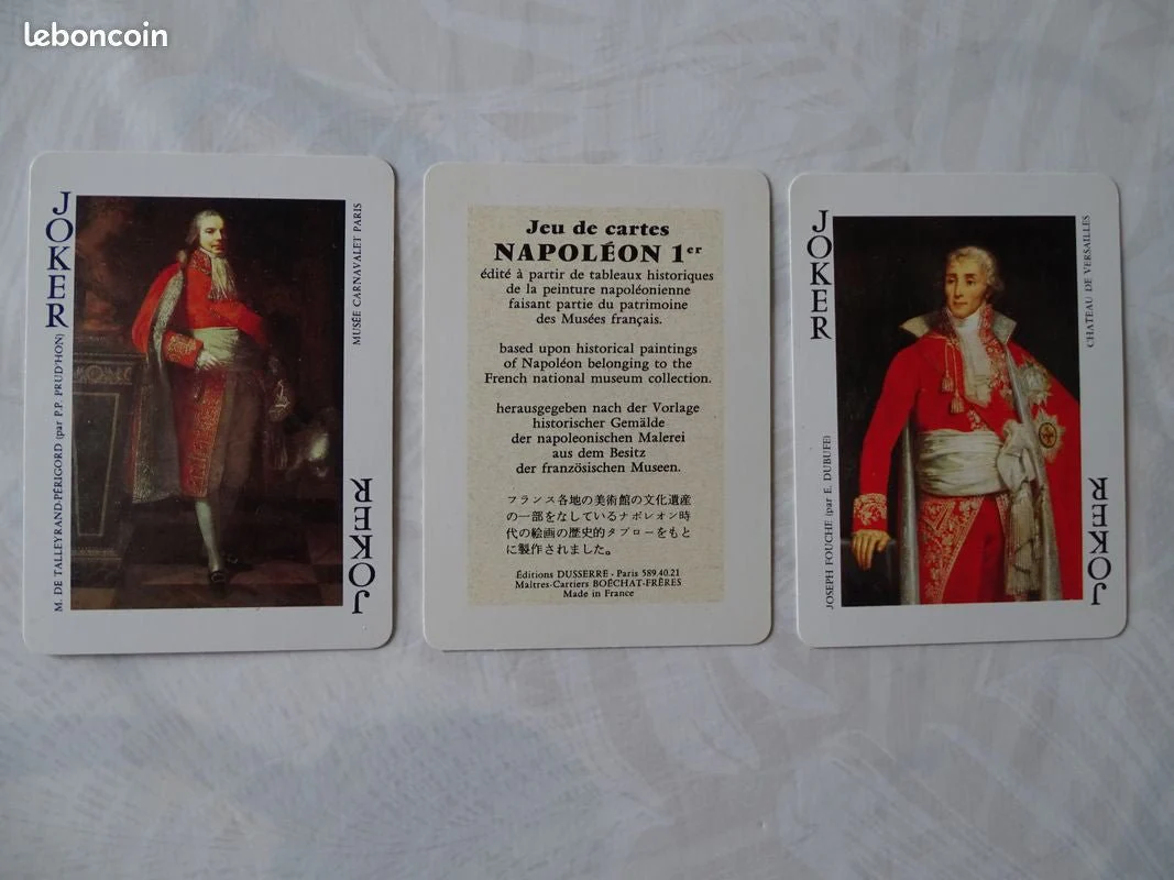 Cartes DUSSERRE - Jeu Napoléon 1er - Image 3
