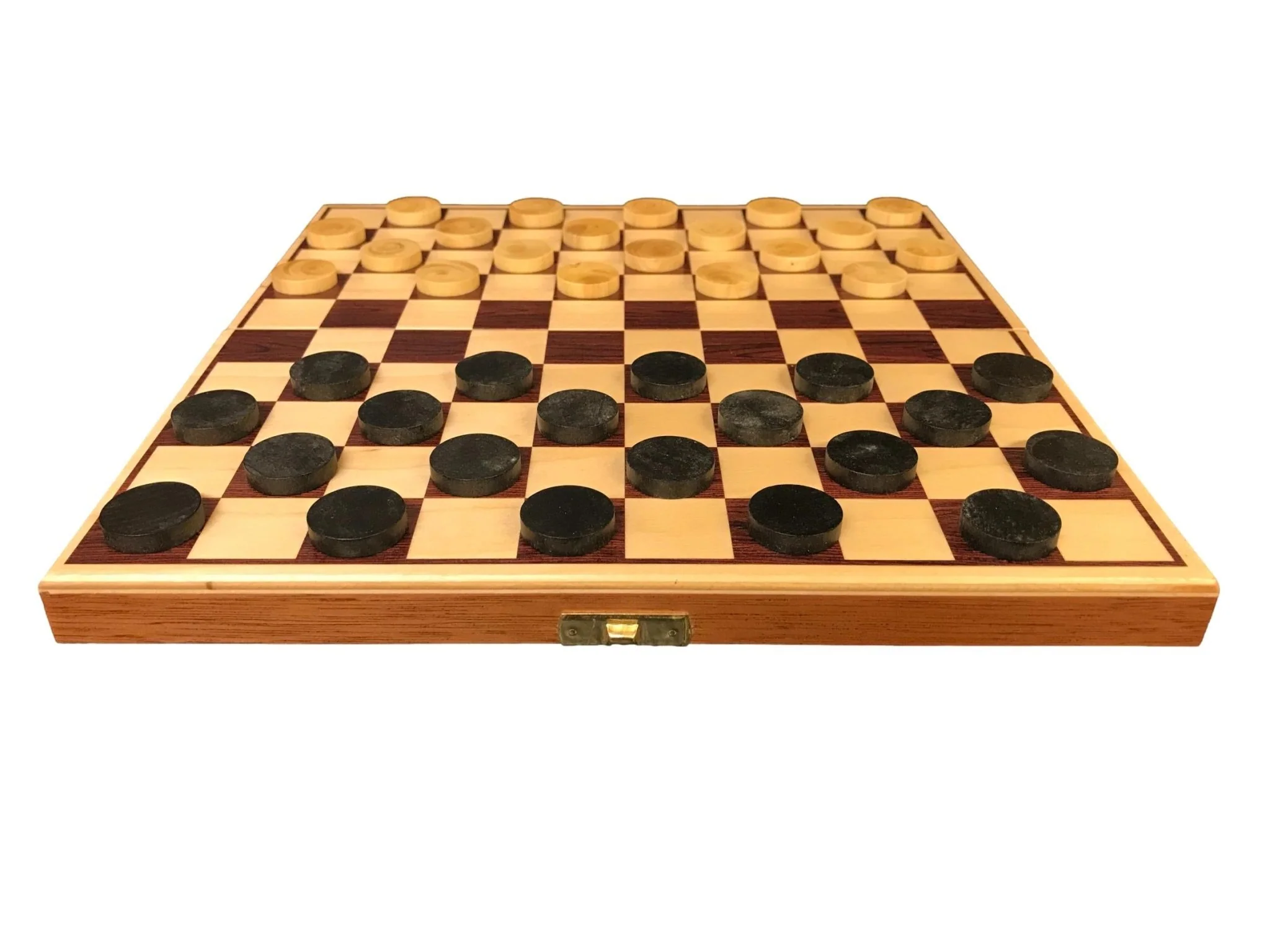 Coffret de dames pliant en bois marqueté - 235x130 mm - CH - Image 3