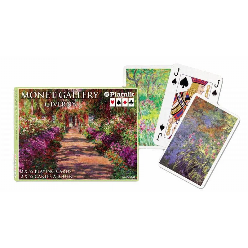 Coffret double Piatnik - Giverny - Monet