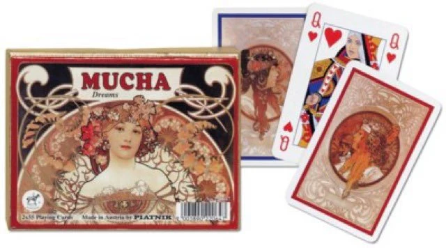 Coffret double Piatnik - Mucha - Dreams