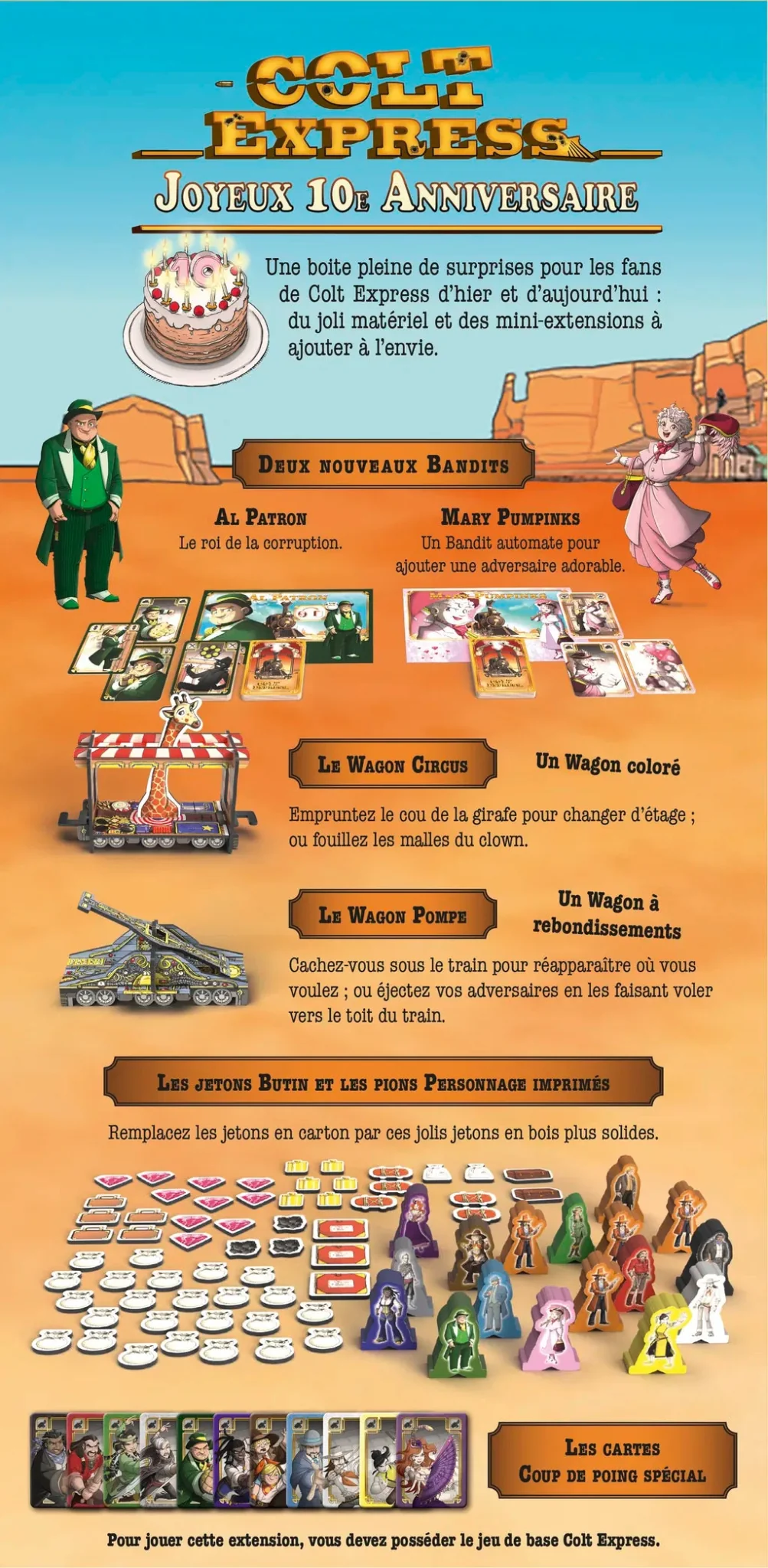 Colt Express - Extension - 10 eme anniversaire - Image 3
