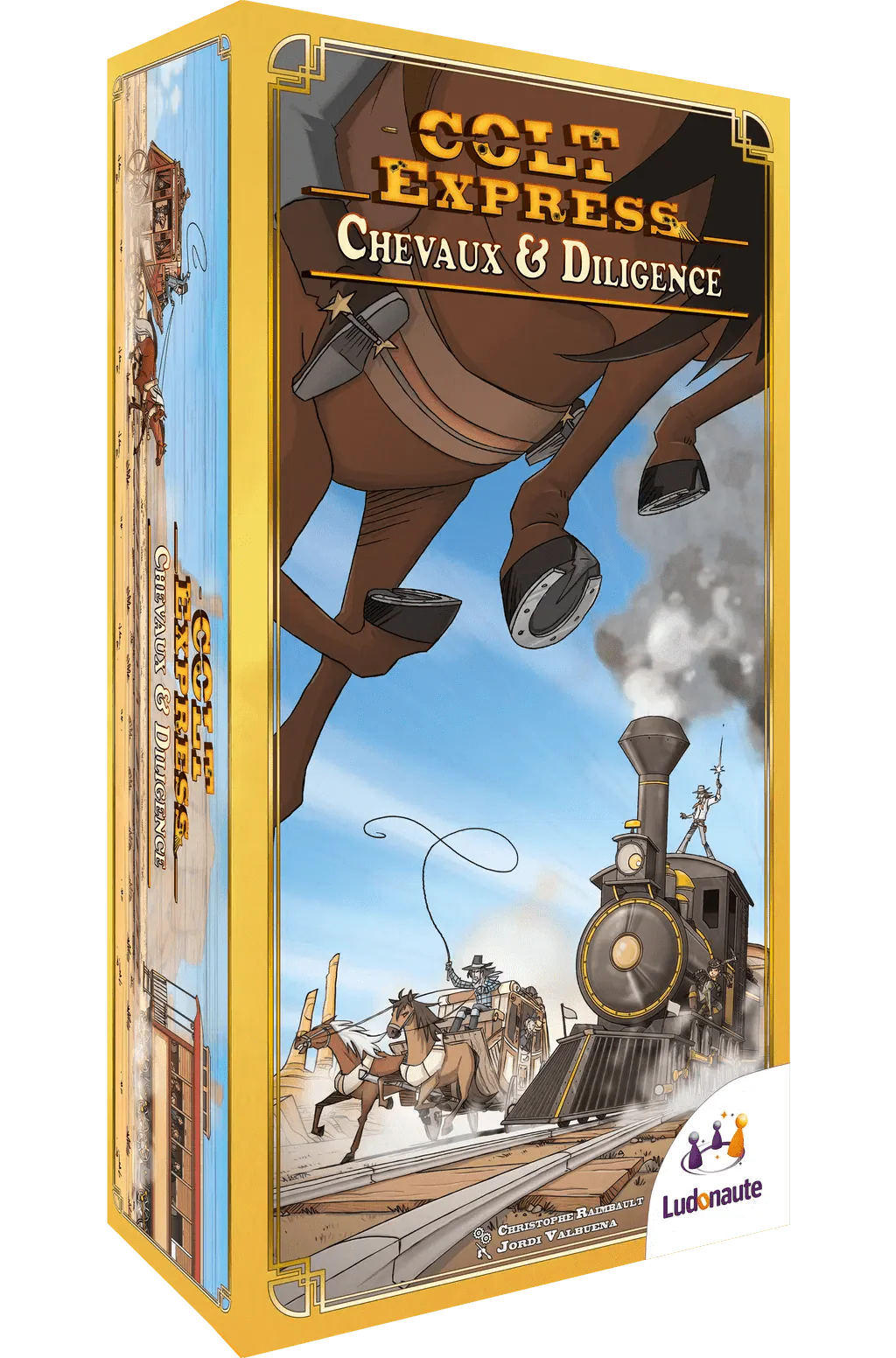 Colt express extension - chevaux et diligence