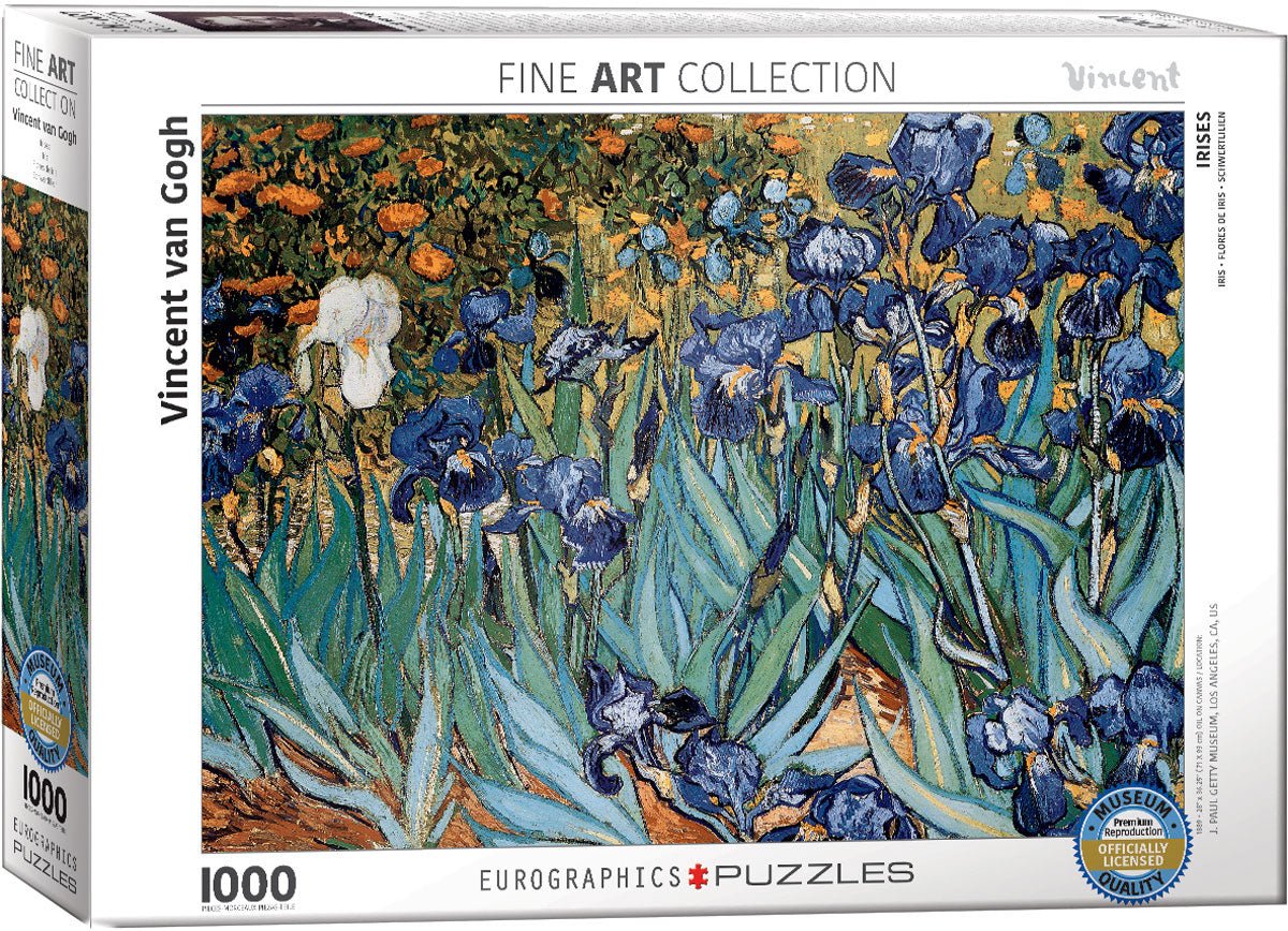 Puzzle Eurographics - 1000 p - Iris - Vincent Van Gogh - Image 2