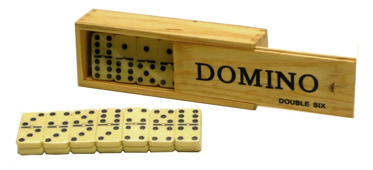 Dominos double 6 - Pivots - Boite plumier PM