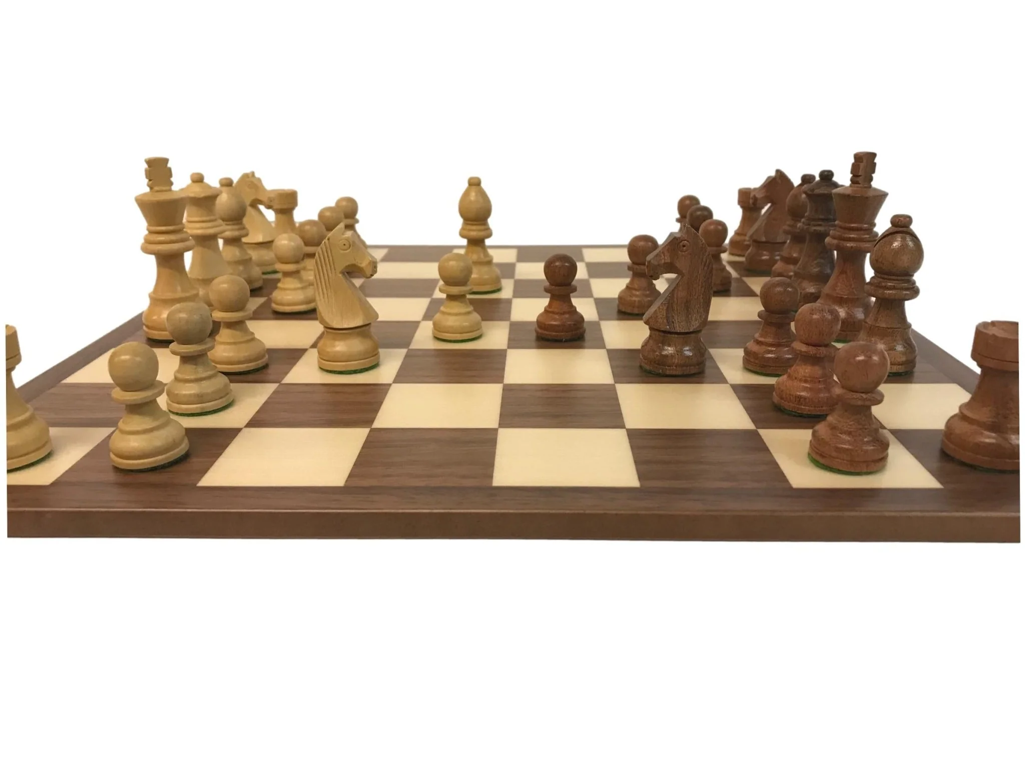 Ensemble jeu d'échecs Club en acajou- bords fin - Image 12