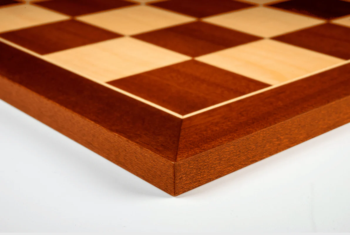 Ensemble jeu d'échecs Club en acajou- bords fin - Image 19