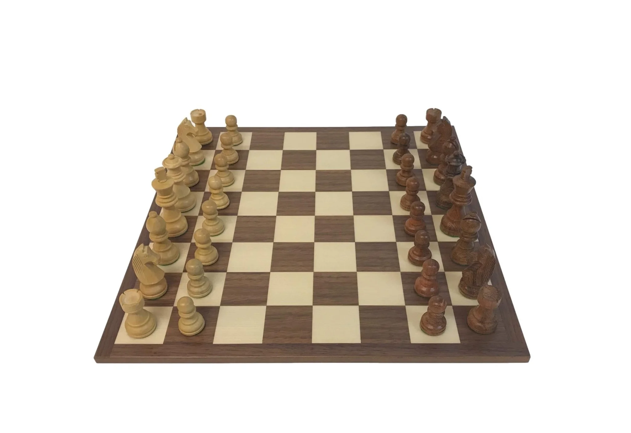Ensemble jeu d'échecs Club en acajou- bords fin - Image 6