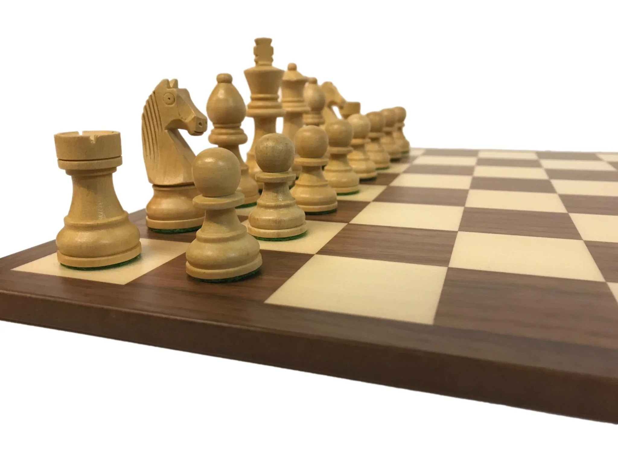 Ensemble jeu d'échecs Club en acajou- bords fin - Image 8