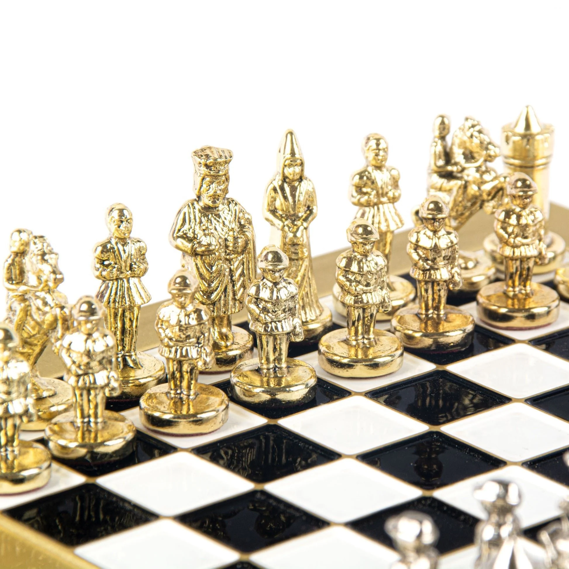 Ensemble jeu d'échecs en métal - Byzantin - Manopoulos - Image 3