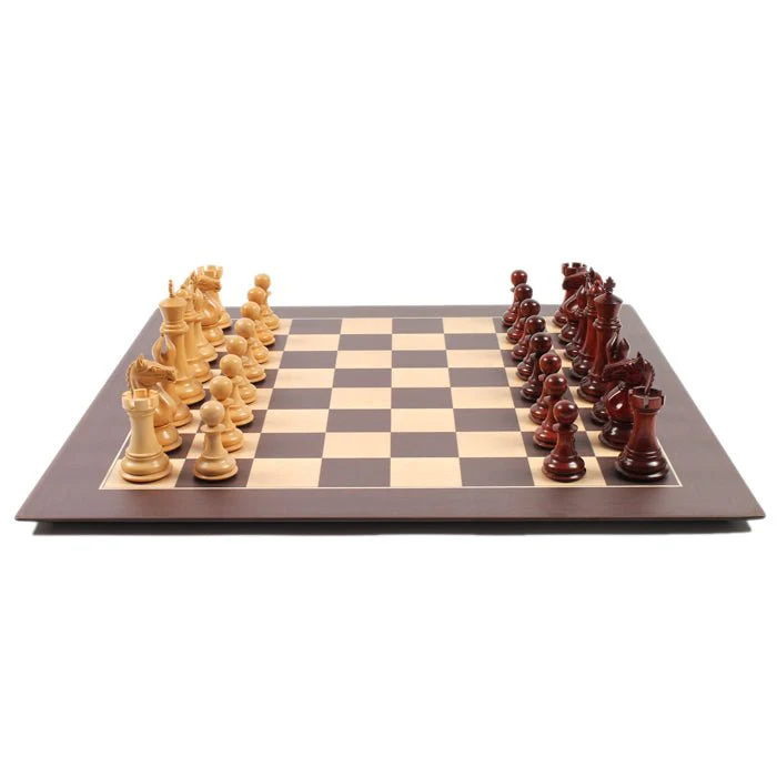 Ensemble jeu d'échecs Suprême en Wengé - Pièces palissandre et buis - Image 6