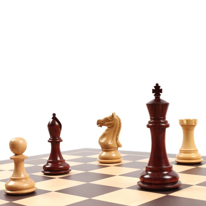 Ensemble jeu d'échecs Suprême en Wengé - Pièces palissandre et buis - Image 8