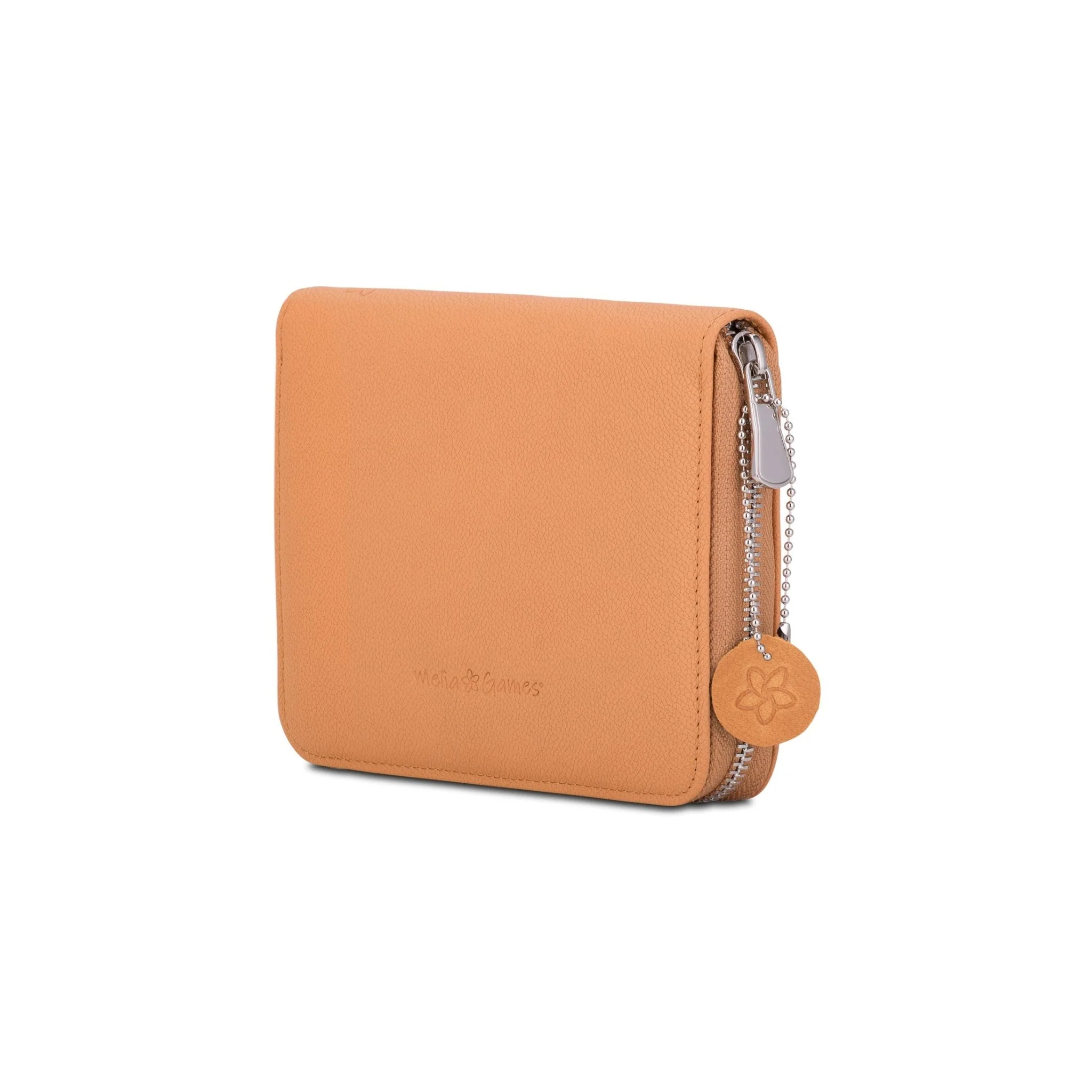 Etui de bridge en cuir pleine fleur - Soleil