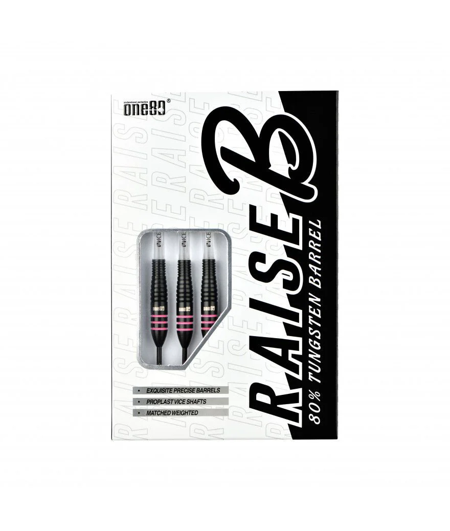 Fléchettes 80% Nickel Tungstène - Raise B - Rose