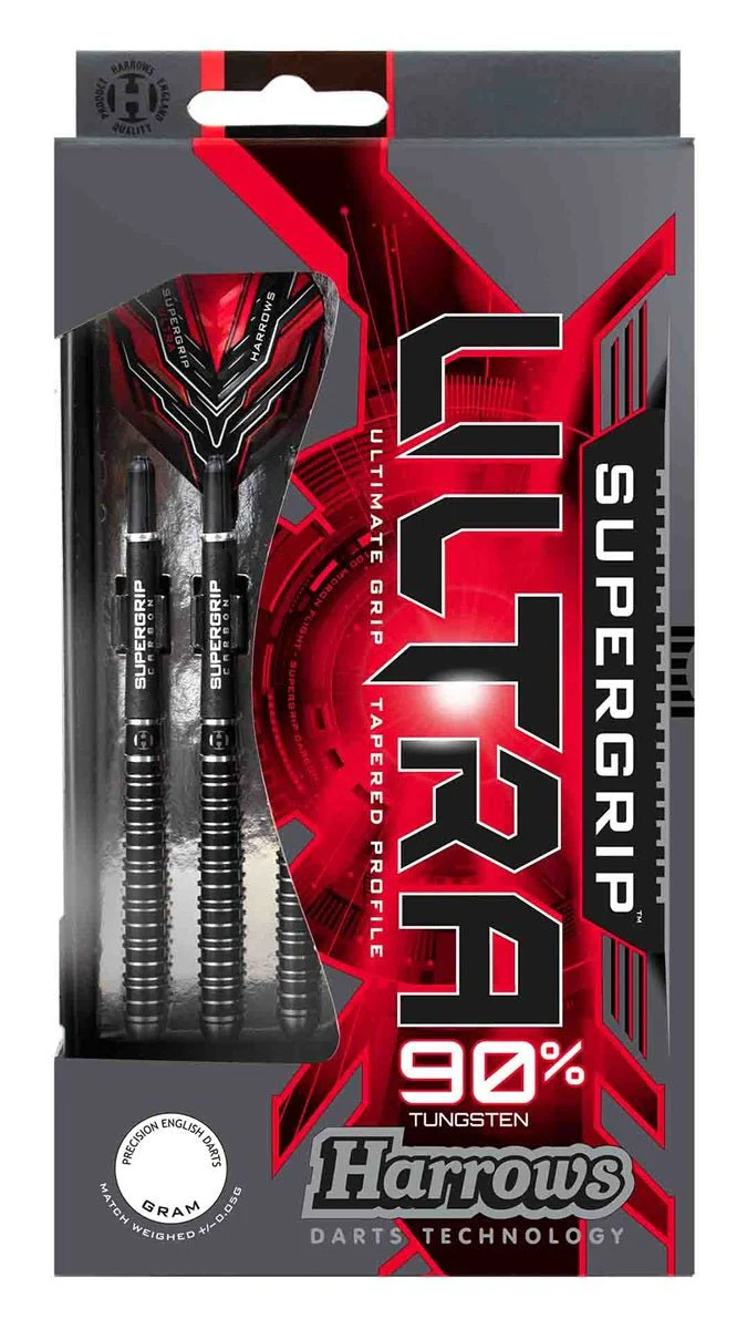 Fléchettes Soft - Harrows - Supergrip Ultra - 80% tungestene