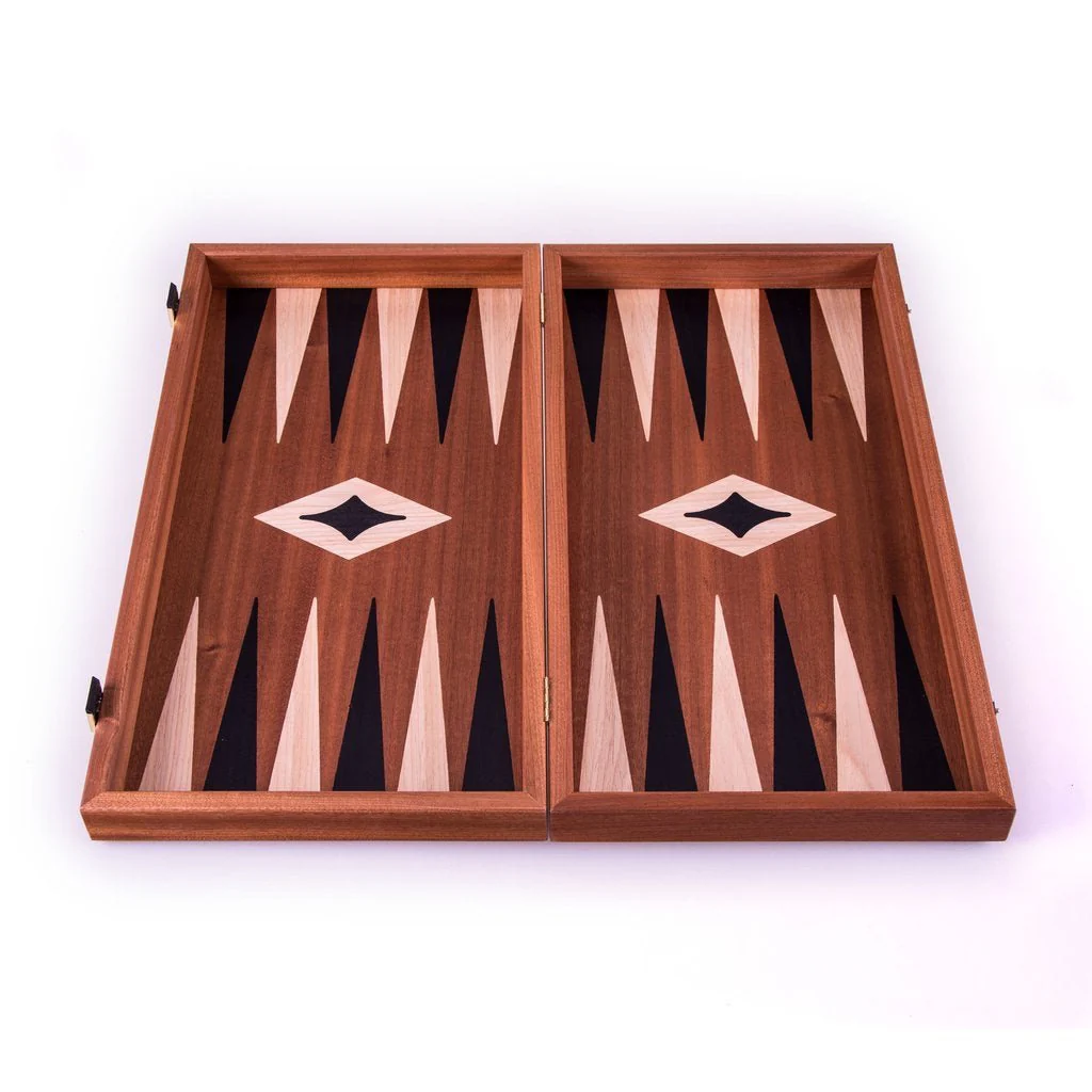 Jacquet Acajou en bois marqueté - Image 3