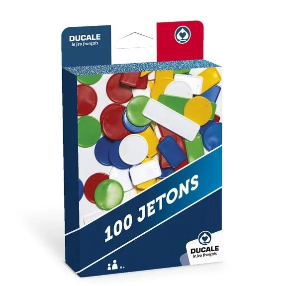 Jetons de nain jaune plastique boite plastique