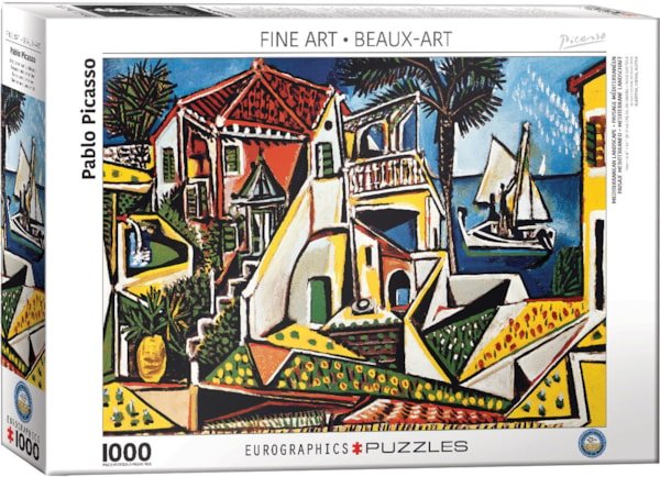 Puzzle Eurographics 1000 pièces- Paysage méditerranéen - Picasso