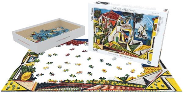 Puzzle Eurographics 1000 pièces- Paysage méditerranéen - Picasso - Image 2