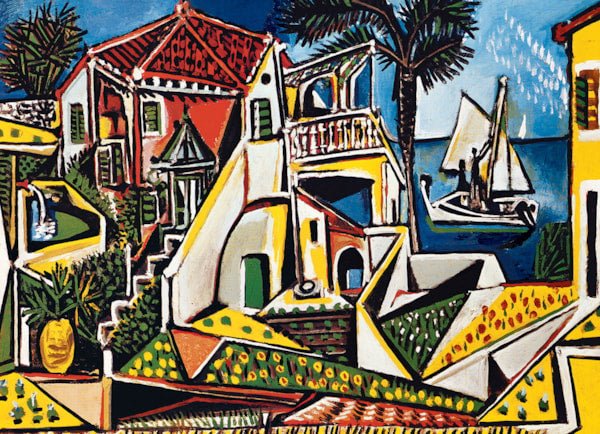 Puzzle Eurographics 1000 pièces- Paysage méditerranéen - Picasso - Image 3