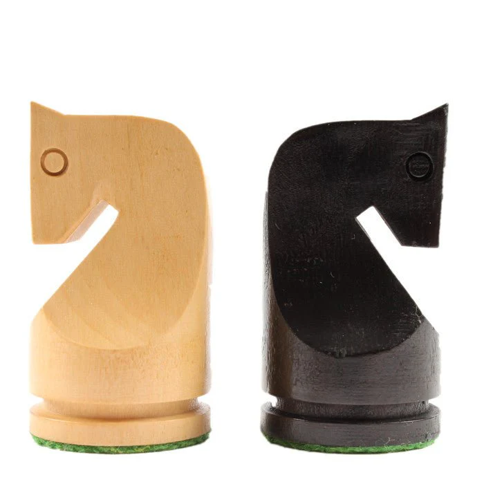 Pièces Modernes en buis et buis teinté noir - Taille 3/4 - Chopra - Image 6