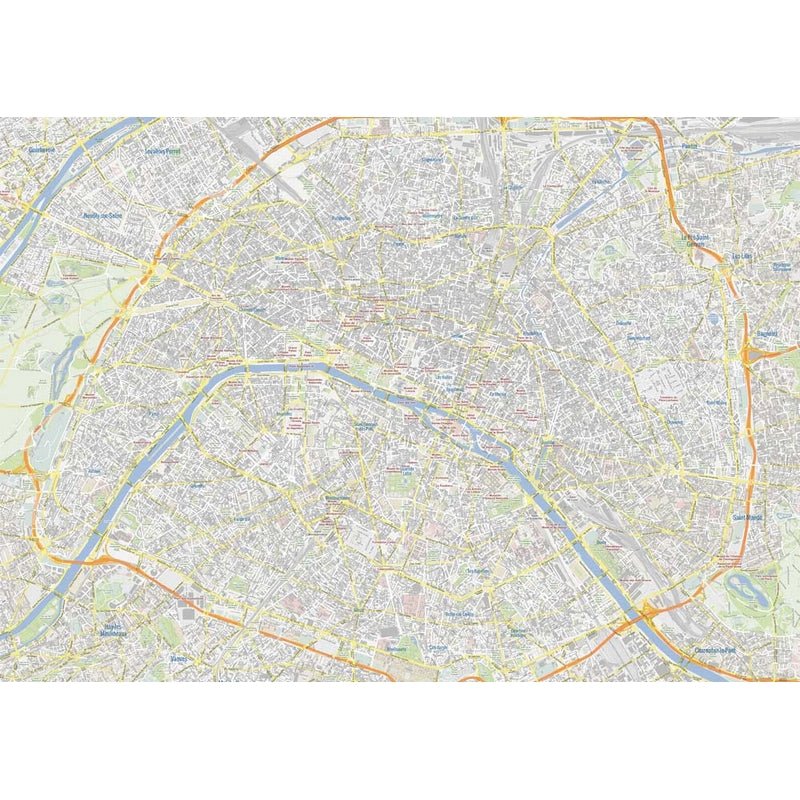 Puzzle 1000 p - Plan de Paris - My Puzzle - Image 2