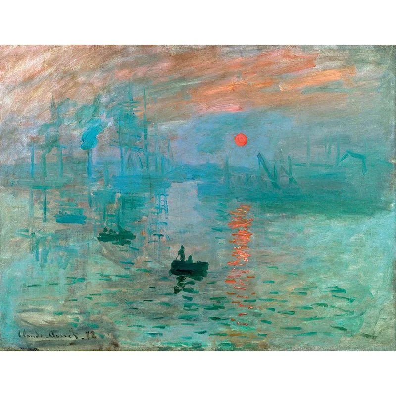 Puzzle Bois Michèle Wilson - 80 pièces - Impression Soleil Levant - Monet - Image 2
