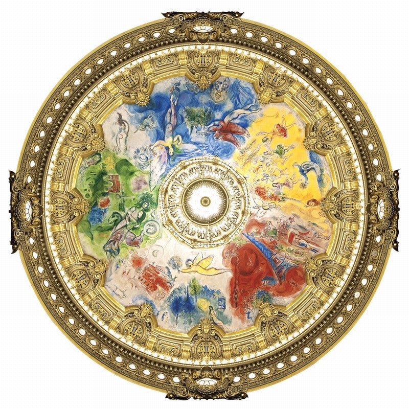 Puzzle MW - 80 pièces - Plafond de l'Opéra de Paris - Chagall - Image 2