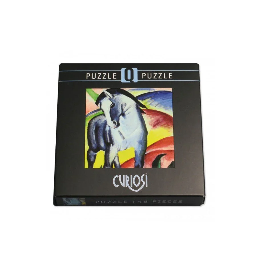 Puzzle Curiosi 66 pièces - Cheval Bleu - Marc