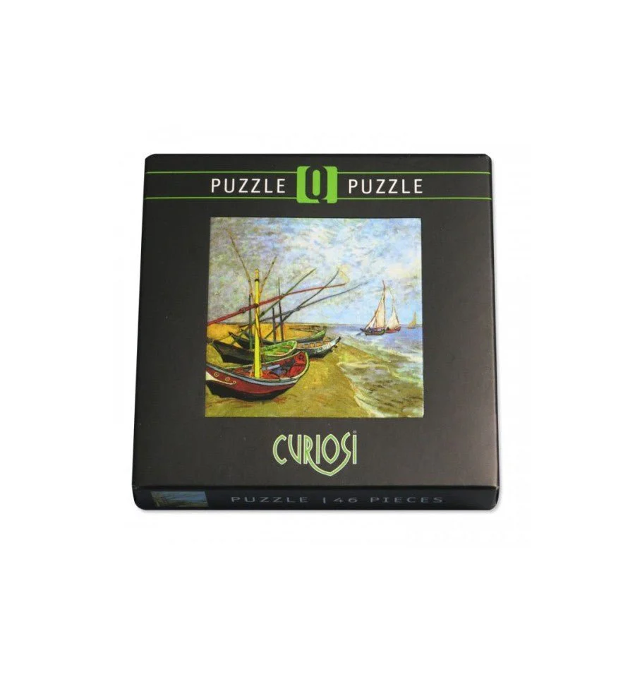 Puzzle Curiosi 66 pièces - Bateaux aux Saintes-Maries - Van Gogh