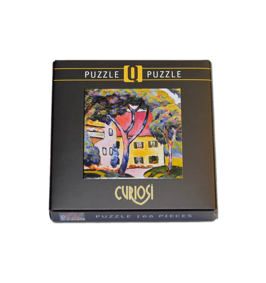 Puzzle Curiosi 66 pièces - Maison à Tegernsee - Macke