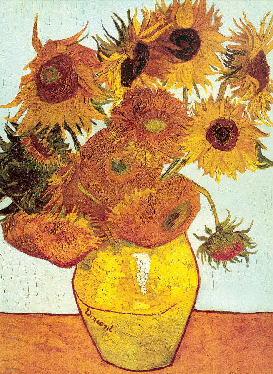 Puzzle Eurographics - 100 p - Douze Tournesols - Vincent Van Gogh