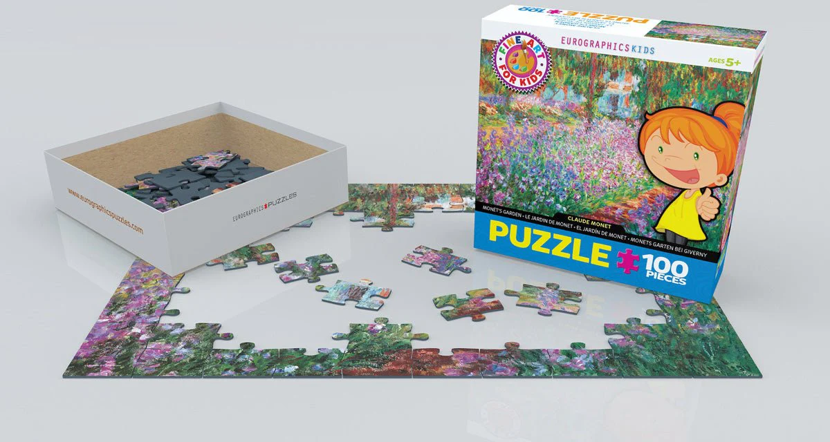 Puzzle Eurographics - 100 p - Le jardin de Monet - Monet - Image 2