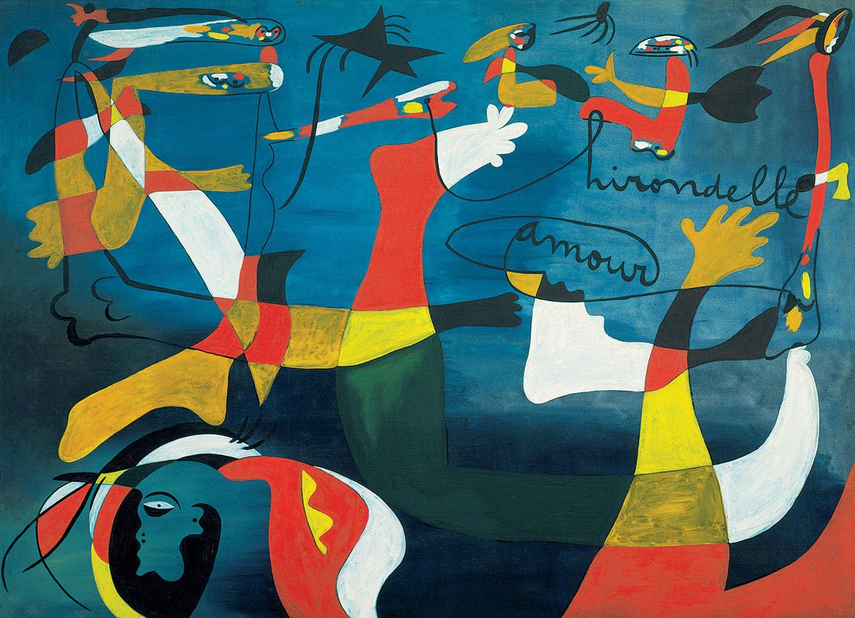 Puzzle Eurographics - 1000 p - Hirondelle, Amour - Miro - Image 2