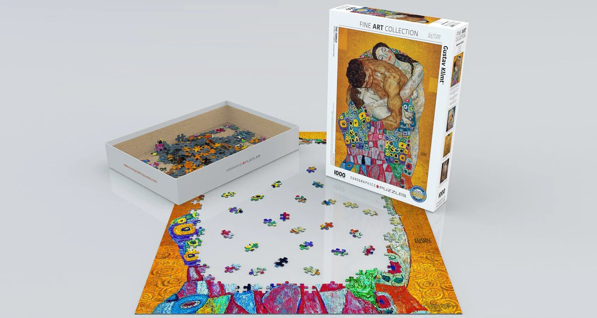 Puzzle Eurographics - 1000 p - La Famille - Gustav Klimt - Image 2