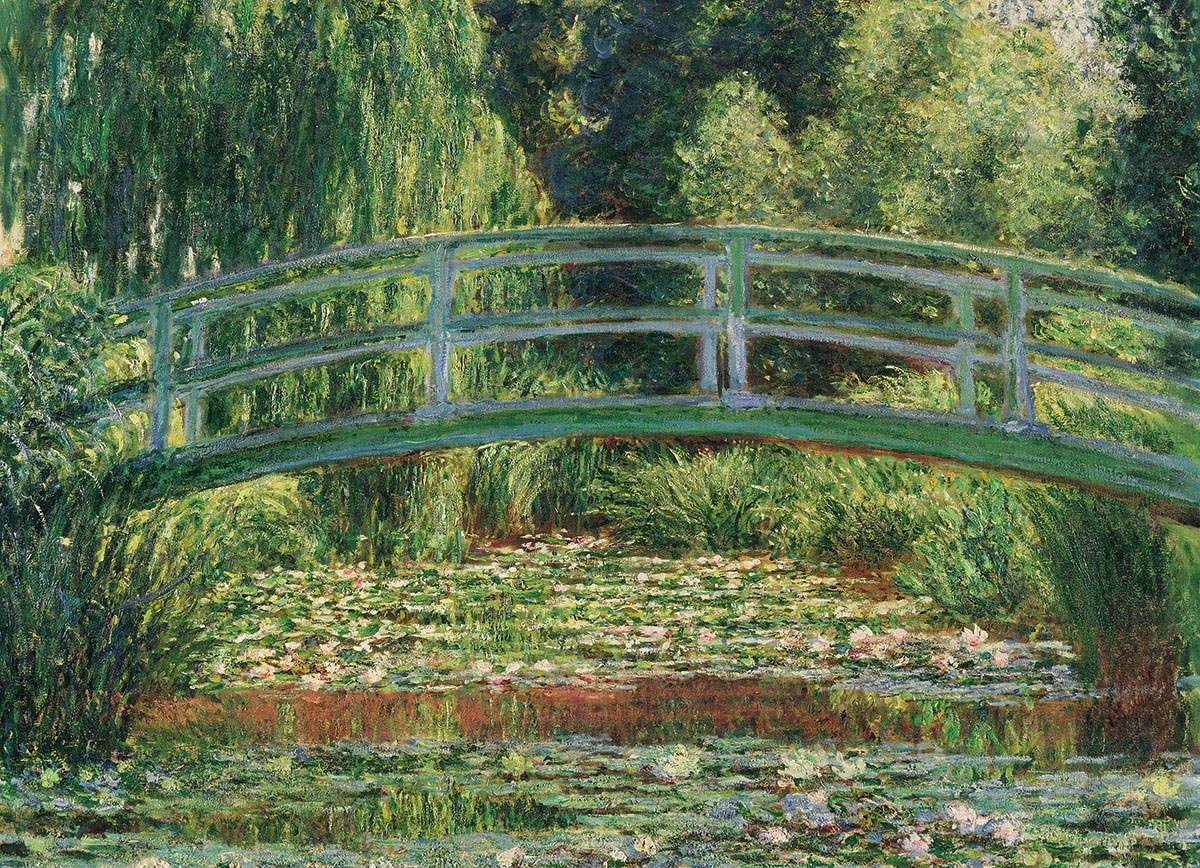 Puzzle Eurographics - 1000 p - Le pont japonais - Monet