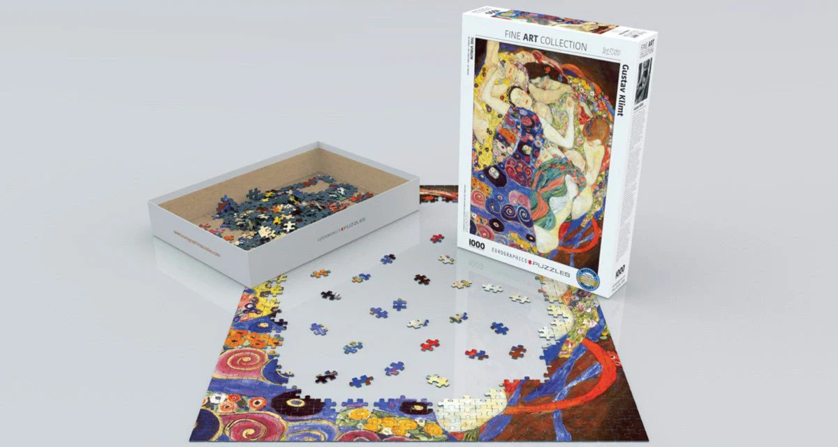 Puzzle Eurographics - 1000 p - Les vierges - Klimt - Image 2