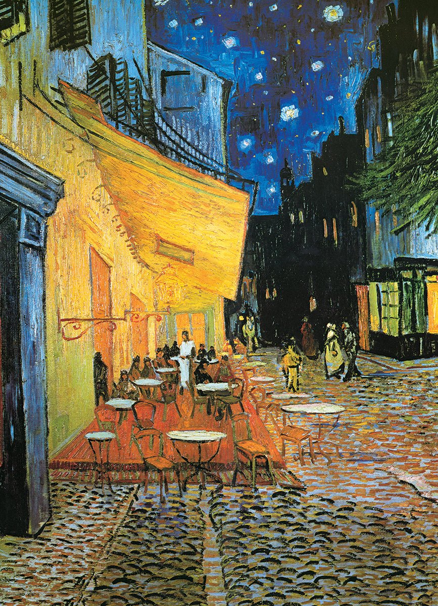 Puzzle Eurographics - 1000 p - Terrasse du café le soir - Van Gogh - Image 3