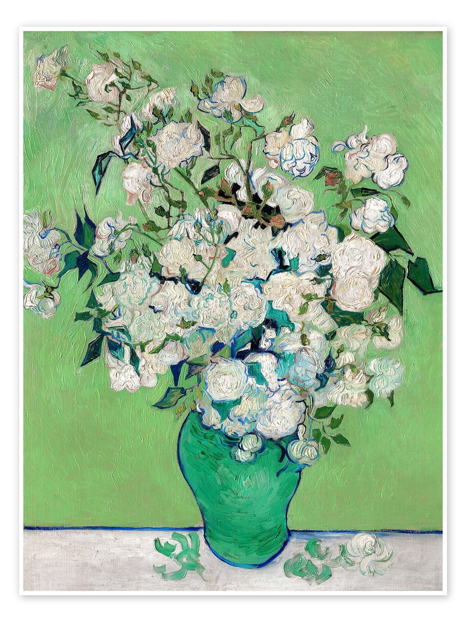 Puzzle Piatnik - 1000 p - Vase de Roses - Van Gogh