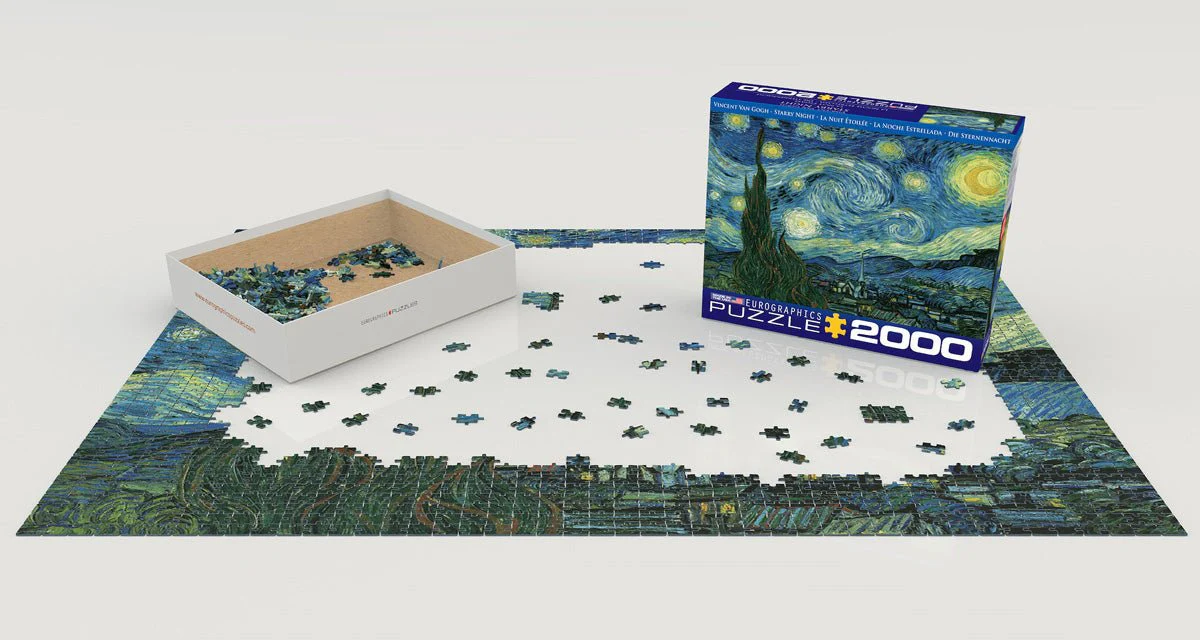 Puzzle Eurographics - 2000 p - Vincent Van Gogh - Image 2