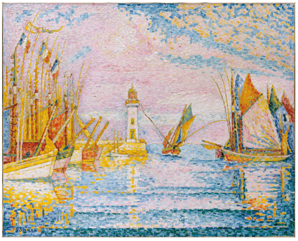 Puzzle Michèle Wilson - 250 pièces - Le phare de Groix - Signac - Image 2
