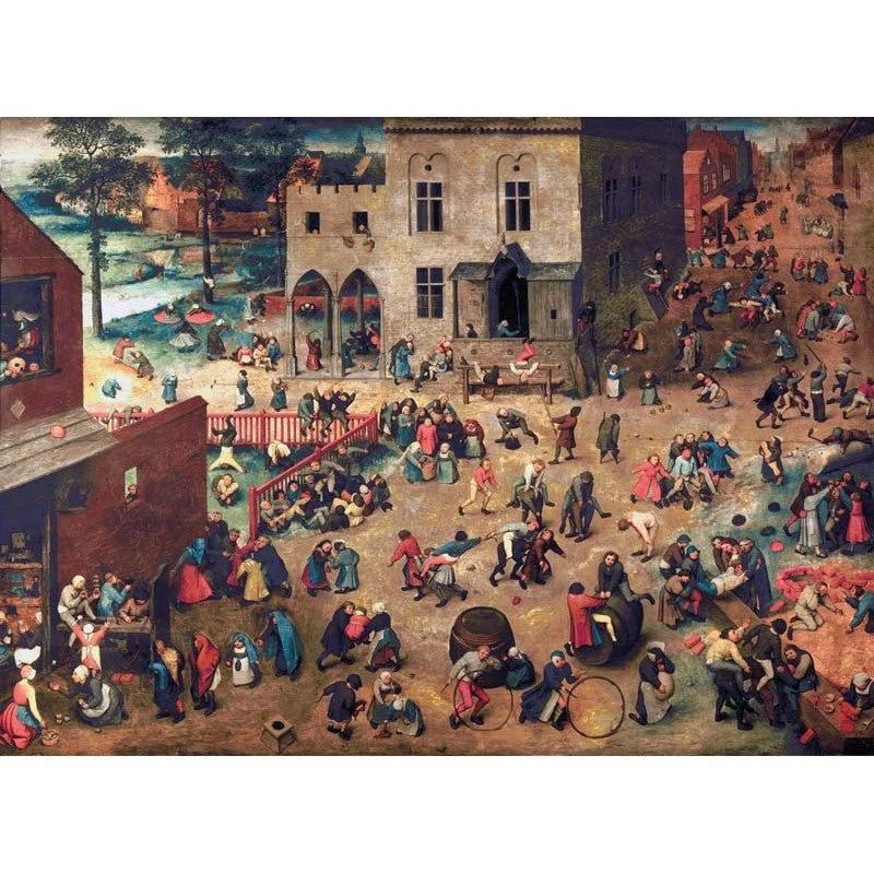 Puzzle MW - 50 pièces - Jeux d'enfants - Brueghel