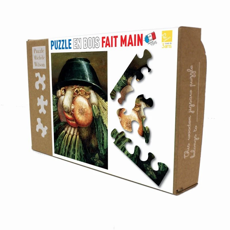 Puzzle MW - 12 p - L'homme potager - Arcimboldo
