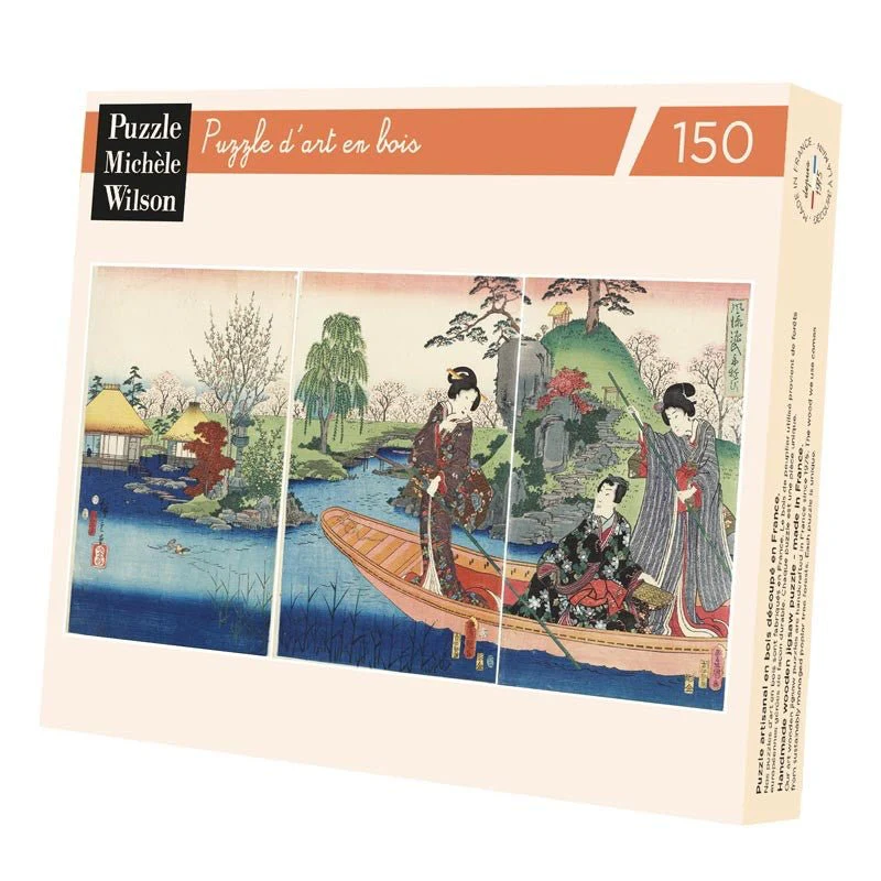 Puzzle MW - 150 p - La barque - Kunisada