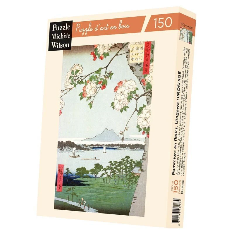 Puzzle MW - 150 p - Pommiers en fleurs - Hiroshige