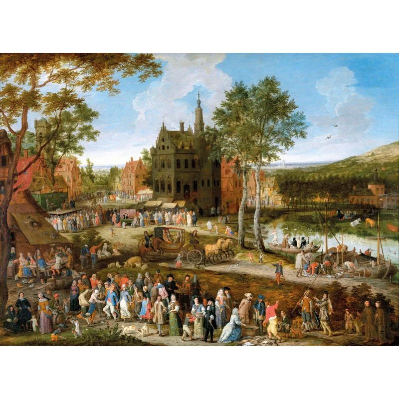 Puzzle MW - 1500 p - Kermesse flamande - GYSELS - Image 2